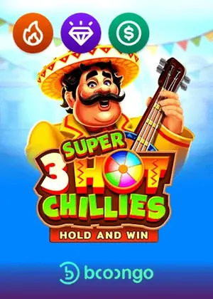 3 Super Hot Chillies pokie by 3Oaks at PrimaPlay