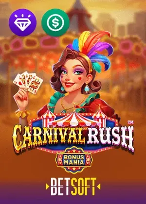 Carnival Rush pokie by Betsoft at PrimaPlay