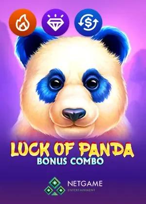 Luck of Panda Bonus Combo pokie by Netgame at PrimaPlay